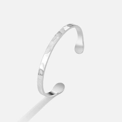 Alexa Silver-Tone Bangle
