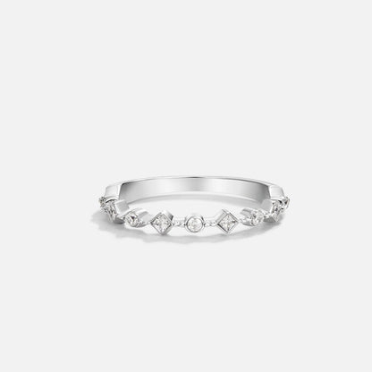Silver-Tone Milana Crystal Ring