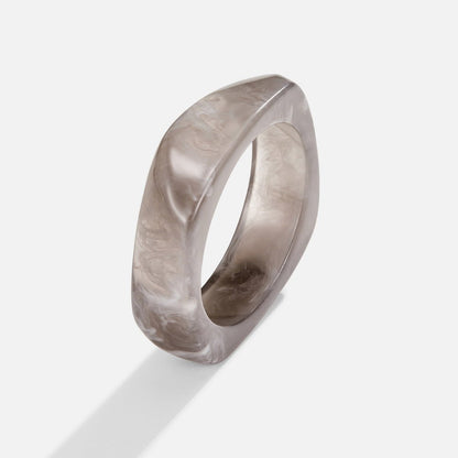 Smoked Grey Swirl Bangle