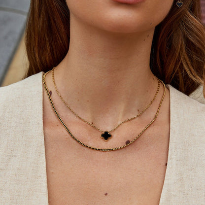 Sofia Beaded Chain Necklace