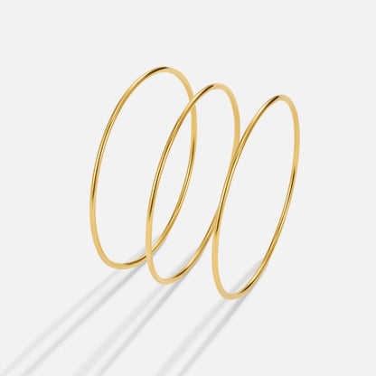 Solana Gold-Tone Bangle Set