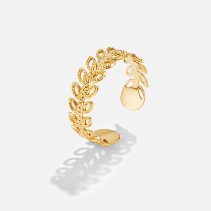 Bloom Summer Leaf Ring