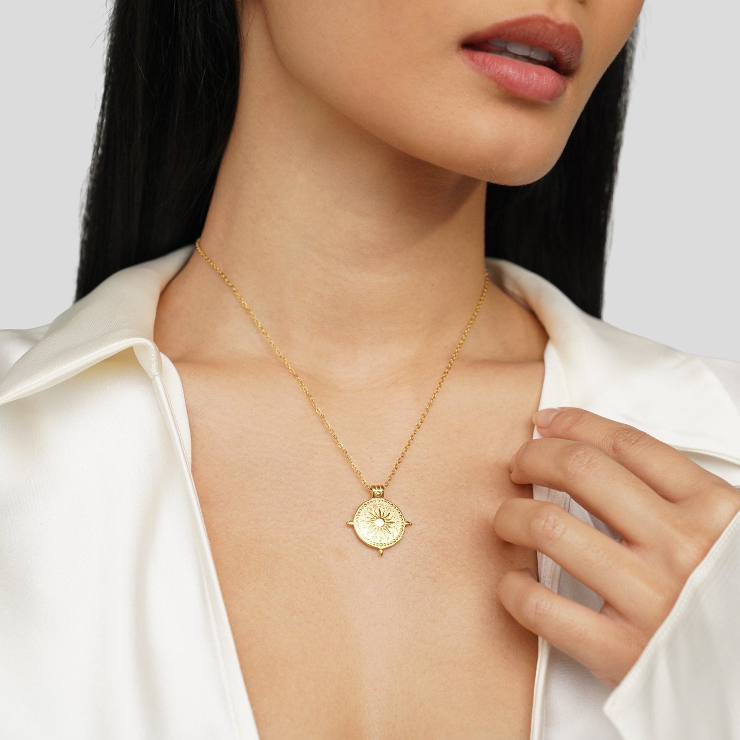 Summer Solstice Gold-Tone Necklace