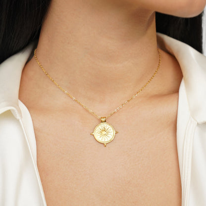 Summer Solstice Gold-Tone Necklace