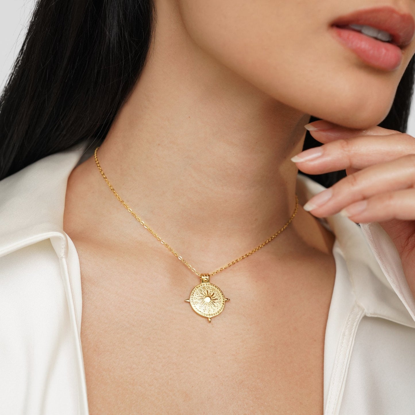 Summer Solstice Gold-Tone Necklace