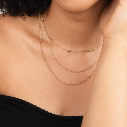 Tessa Triple-Layer Necklace