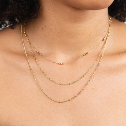 Tessa Triple-Layer Necklace