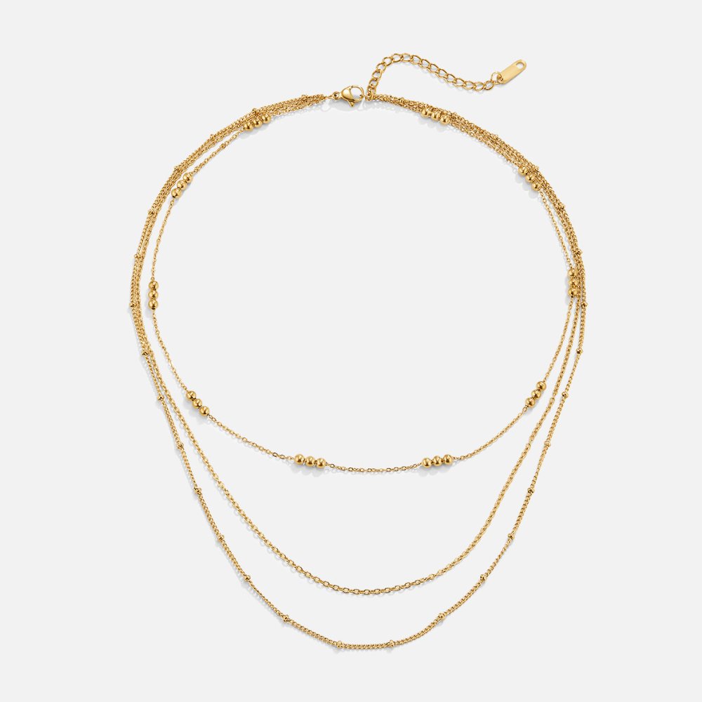 Tessa Triple-Layer Necklace