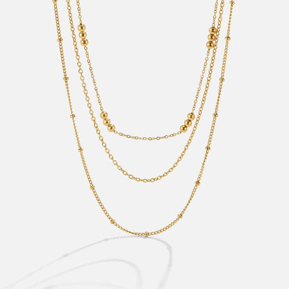 Tessa Triple-Layer Necklace