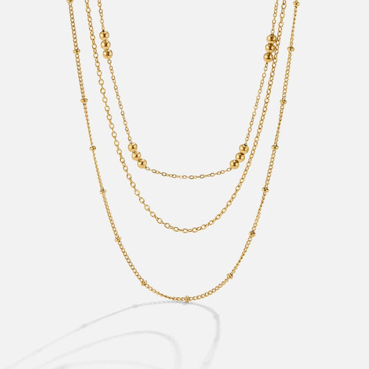 Tessa Triple-Layer Necklace