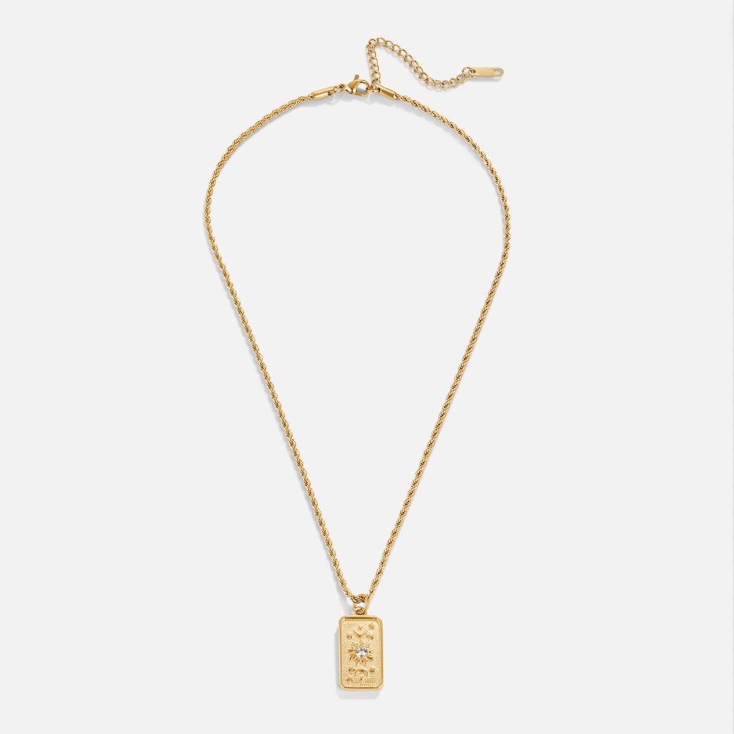 The Sun Tarot Pendant Necklace