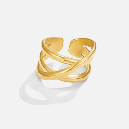 Trinity Gold-Tone Ring
