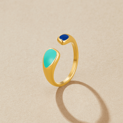 Sahara Turquoise Wrap Ring