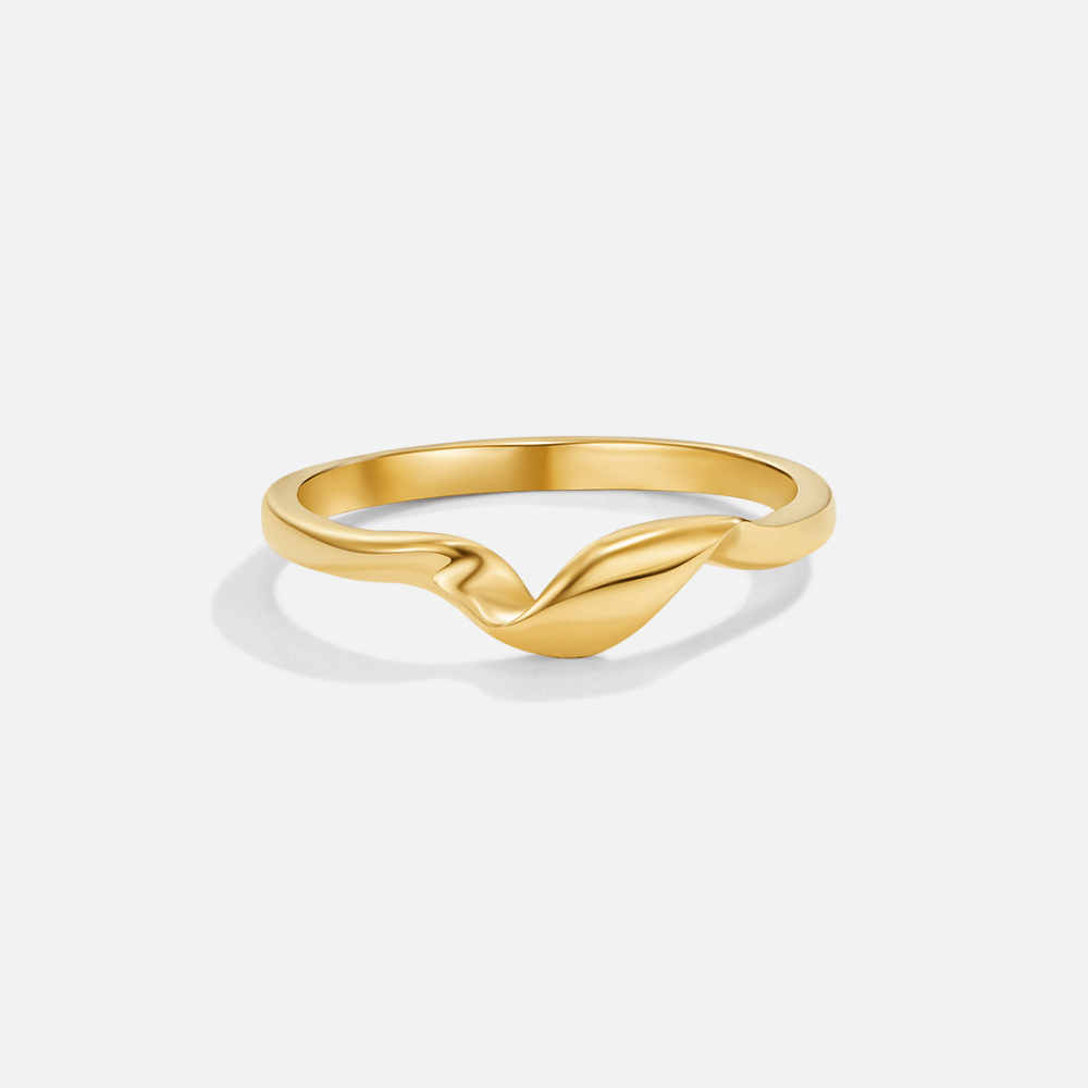 Twisted Athena Gold-Tone Ring