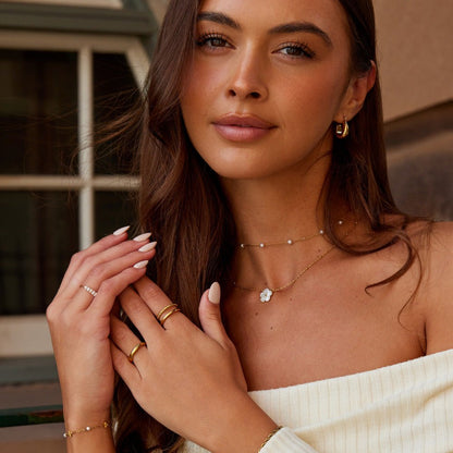 Twisted Tyra Gold-Tone Ring