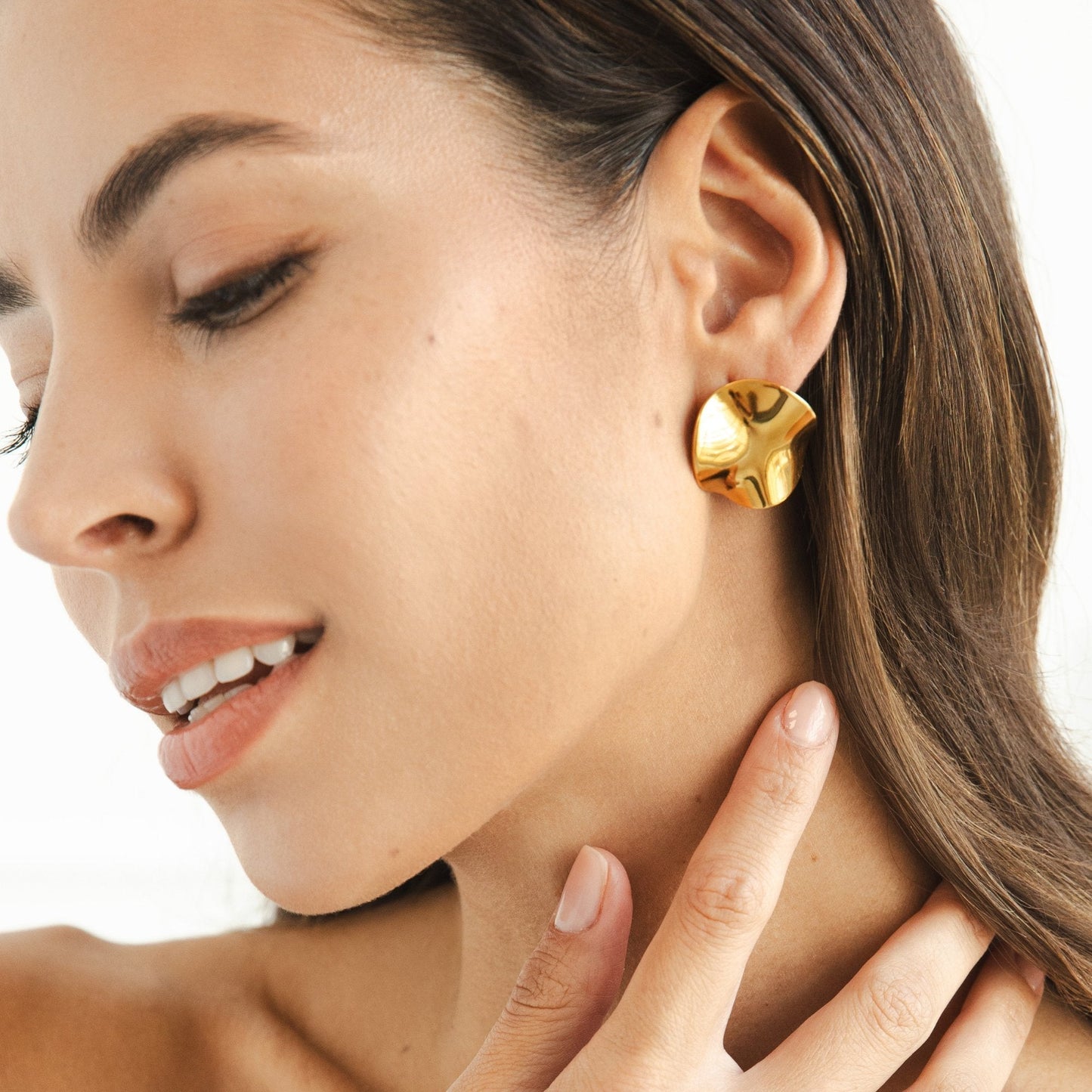 Tyra Gold-Tone Earrings