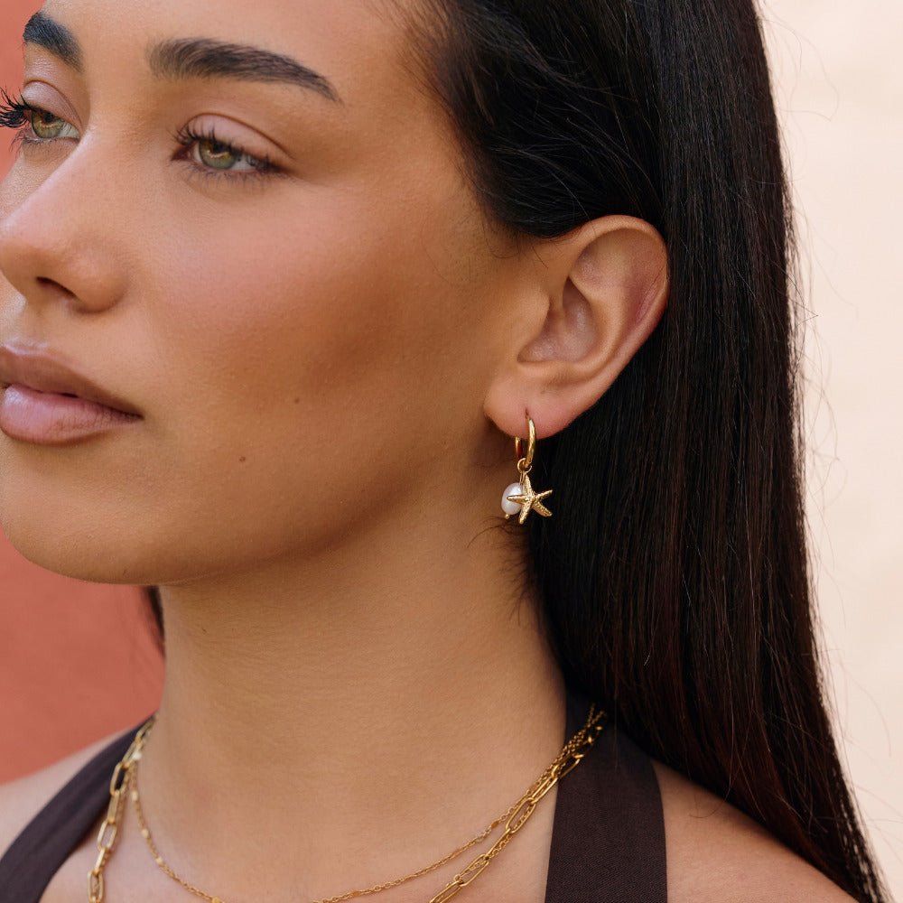 Under the Sea Hoop Earrings