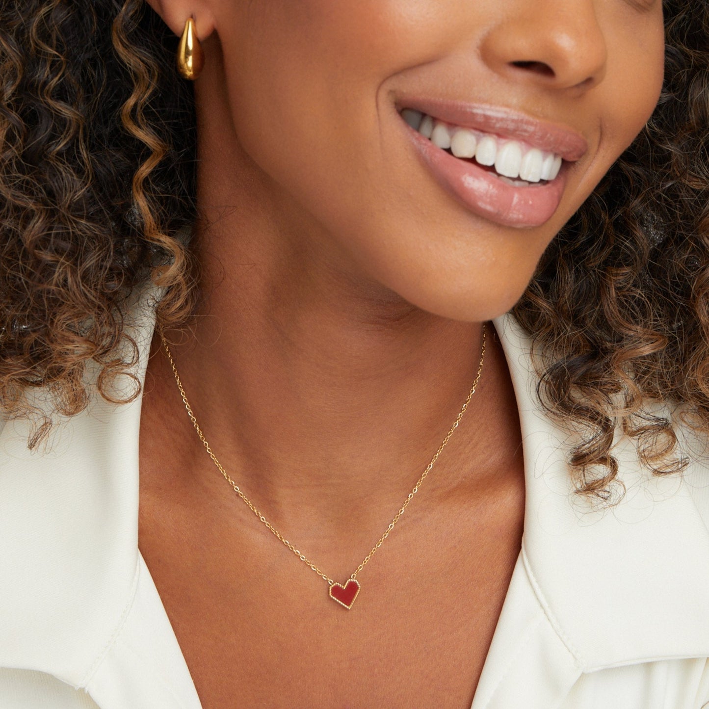Valentina Heart Pendant Necklace