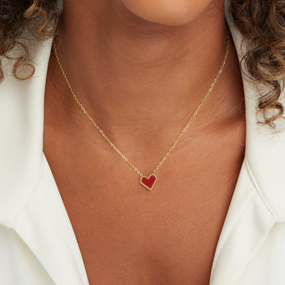 Valentina Heart Pendant Necklace