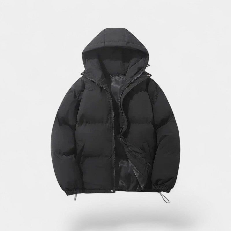 Men's Quilted Coat – Relaxed Fit Winter Outerwear
