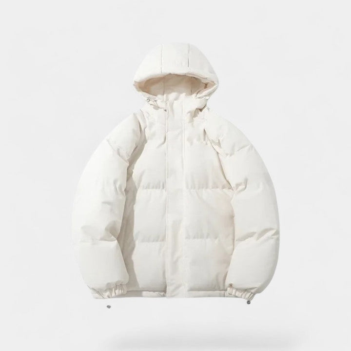 Men's Quilted Coat – Relaxed Fit Winter Outerwear