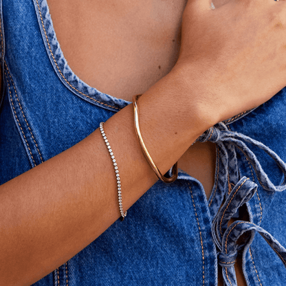 Veena Gold-Tone Bangle