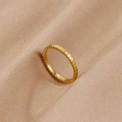 Vera Gold-Tone Band Ring