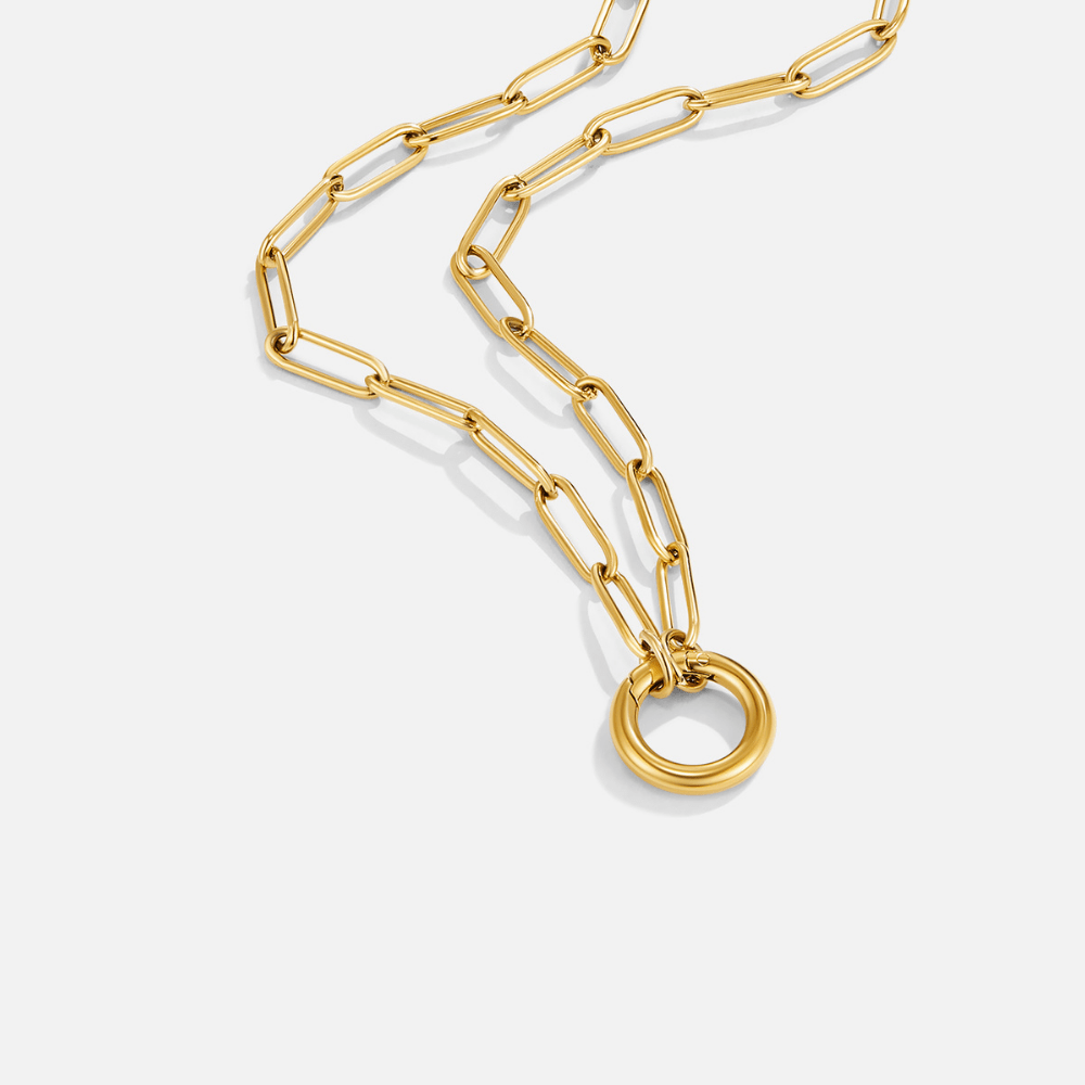 Via Gold-Tone Chain Necklace