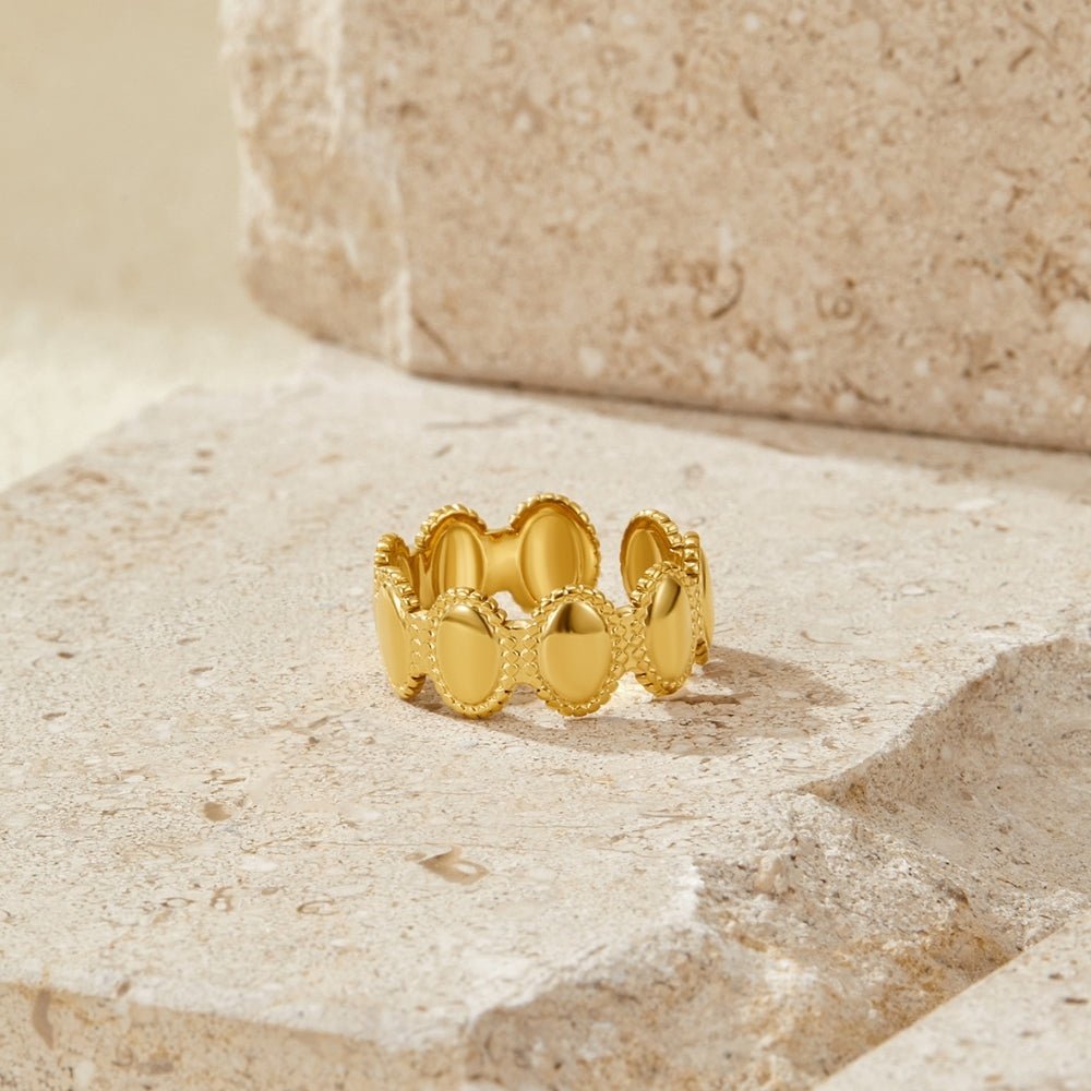 Vintage Athena Gold-Tone Ring