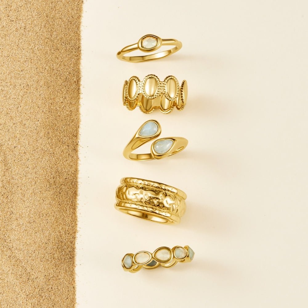Vintage Athena Gold-Tone Ring