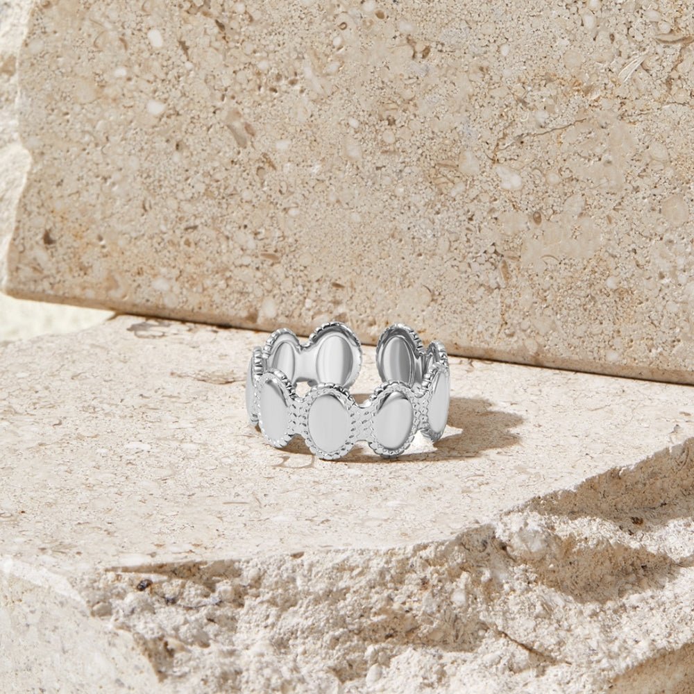 Athena Vintage Silver-Tone Ring