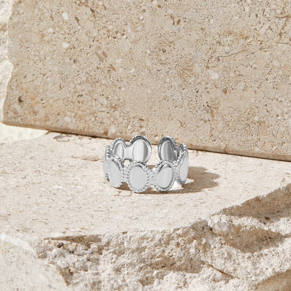 Athena Vintage Silver-Tone Ring