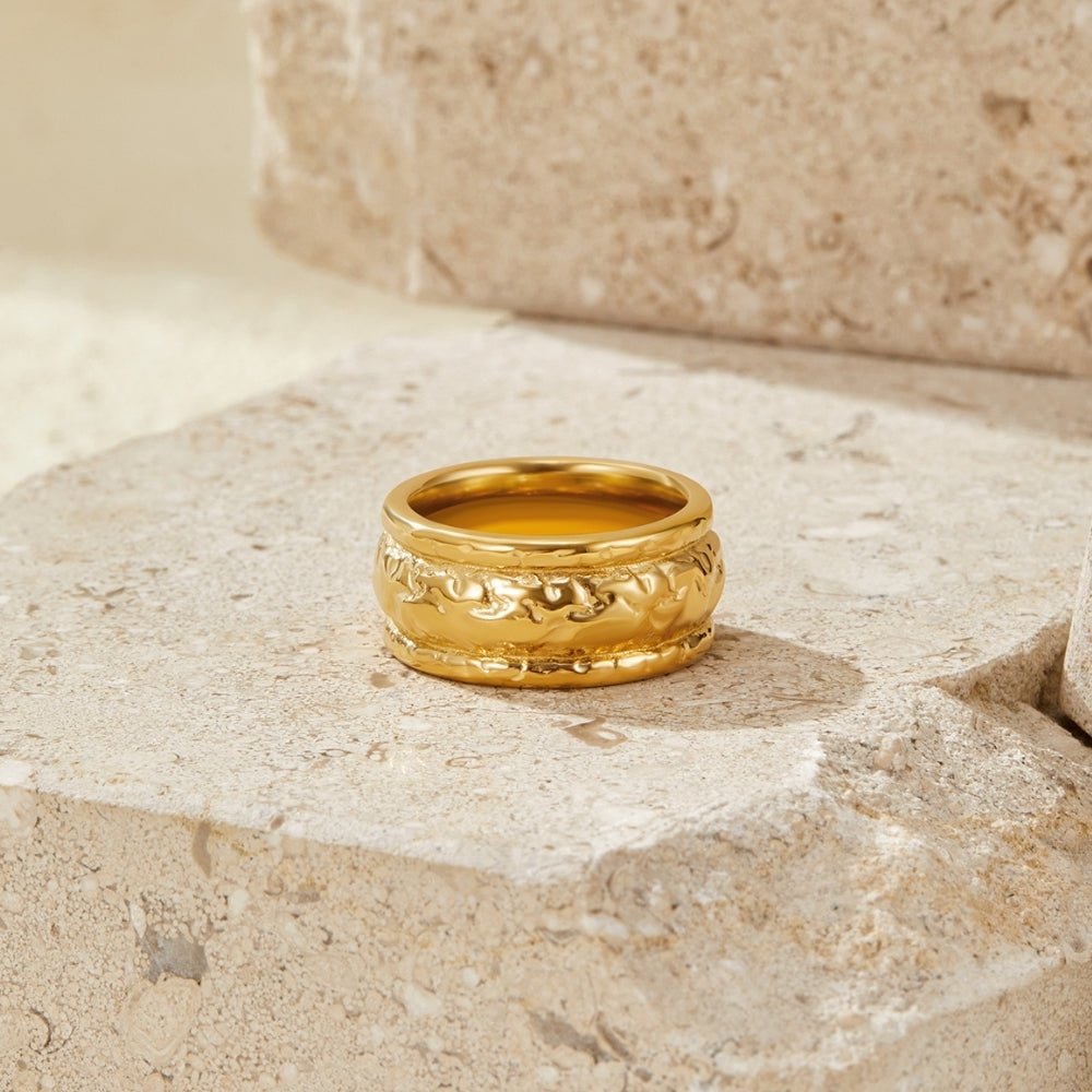 Elodie Vintage Gold-Tone Ring