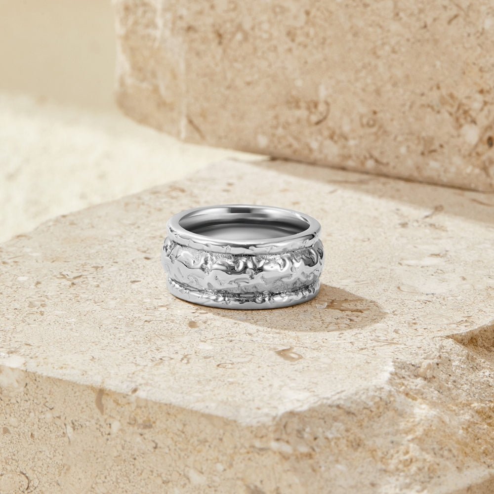 Elodie Vintage Silver-Tone Ring