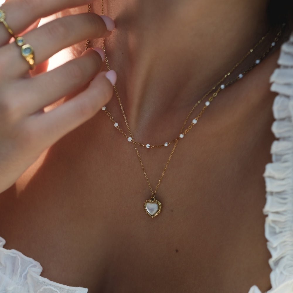 Vintage-Style Eternity Necklace