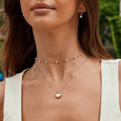 Vintage-Style Eternity Necklace