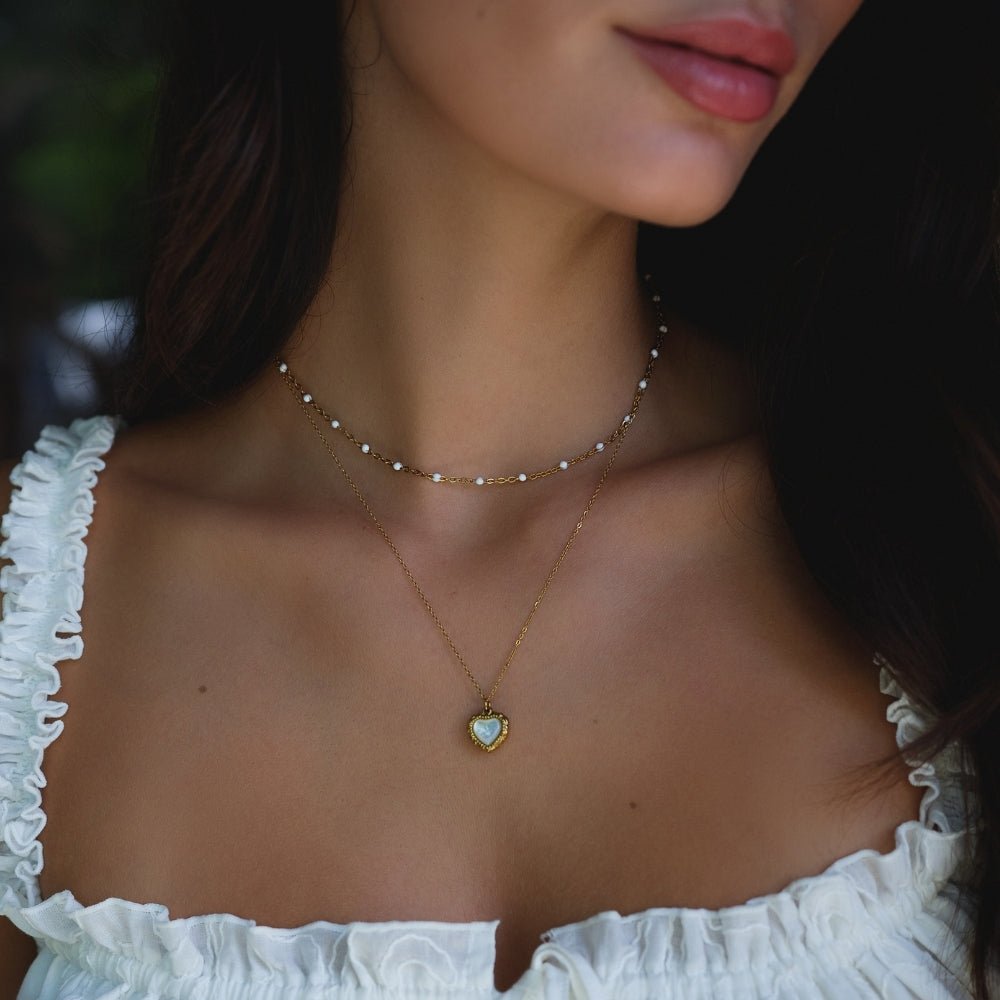 Vintage-Style Eternity Necklace