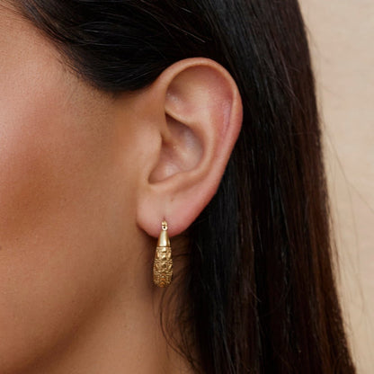 Cleofe Vintage Gold-Tone Earrings
