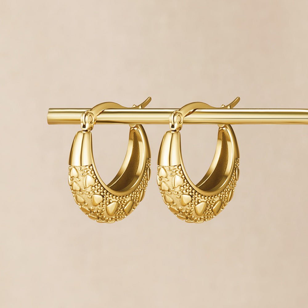 Cleofe Vintage Gold-Tone Earrings