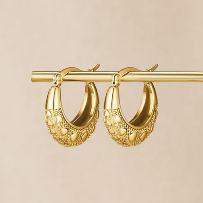 Cleofe Vintage Gold-Tone Earrings