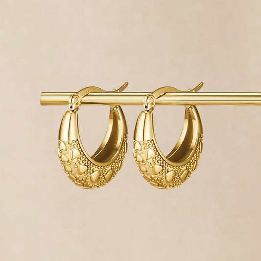 Cleofe Vintage Gold-Tone Earrings