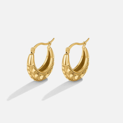 Cleofe Vintage Gold-Tone Earrings