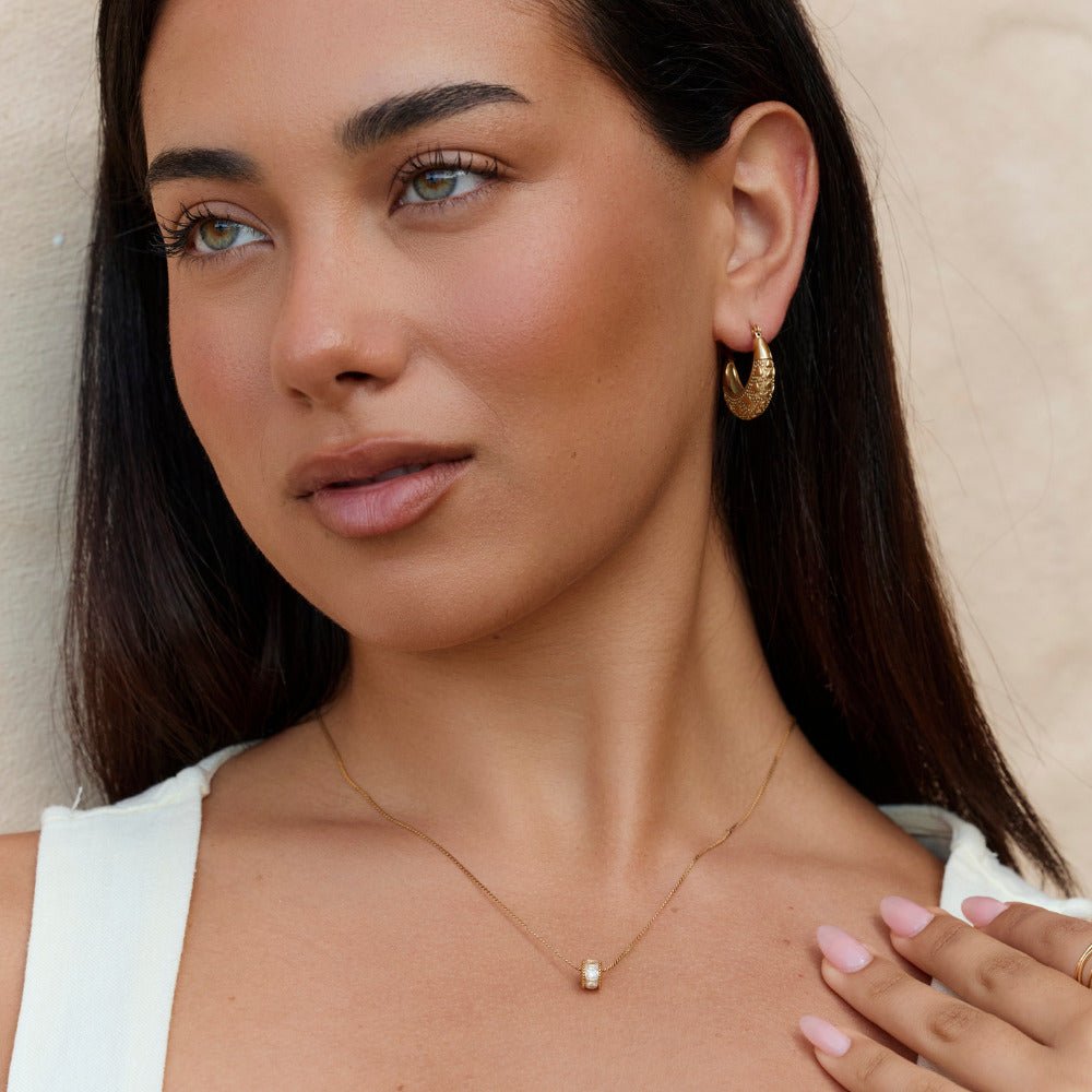 Cleofe Vintage Gold-Tone Earrings