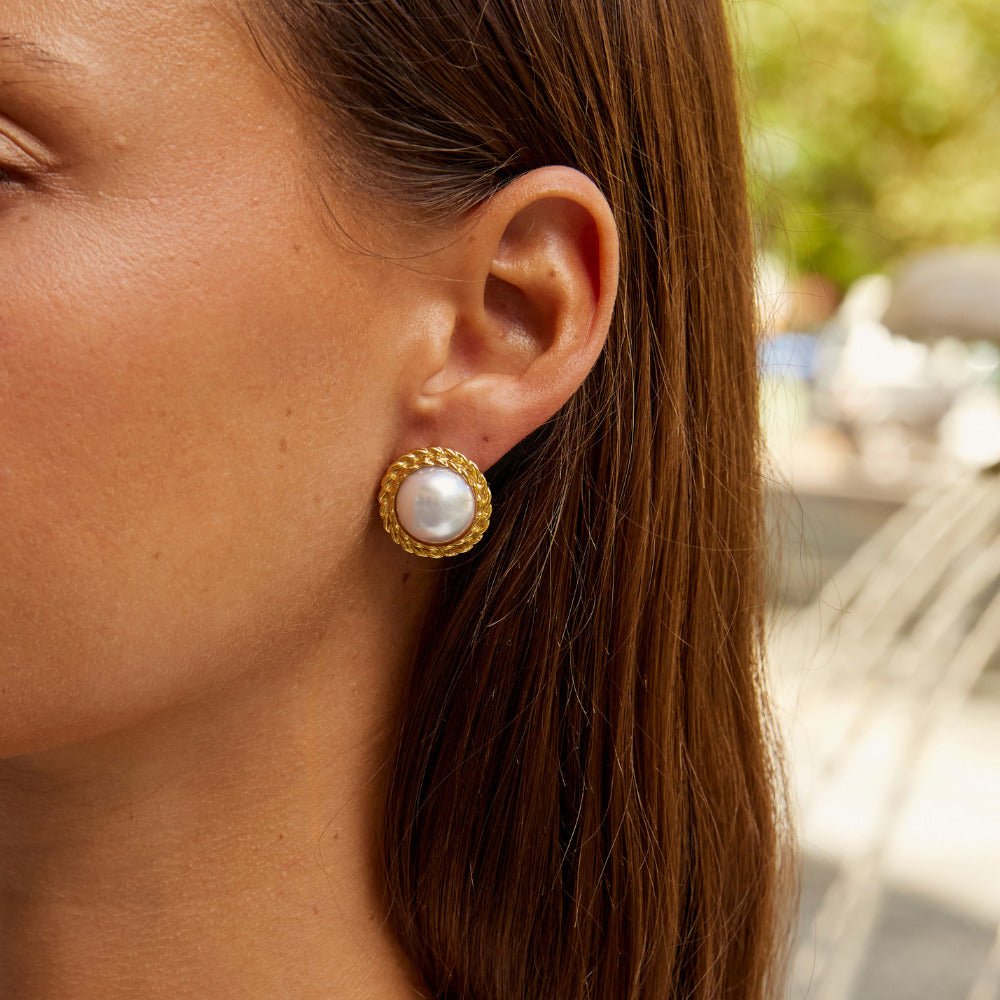 Vintage Pearl Earrings