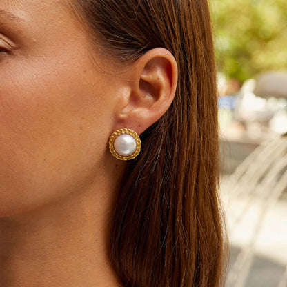 Vintage Pearl Earrings