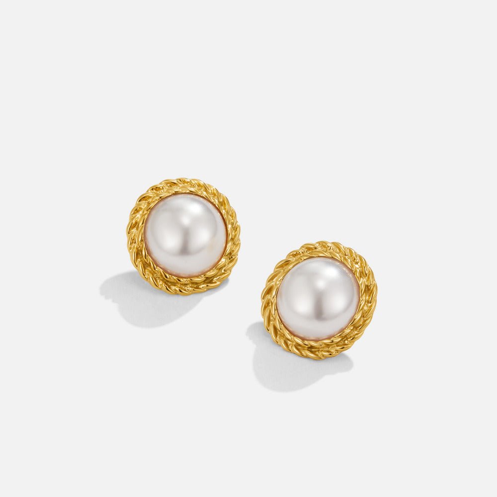 Vintage Pearl Earrings