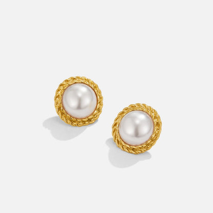 Vintage Pearl Earrings