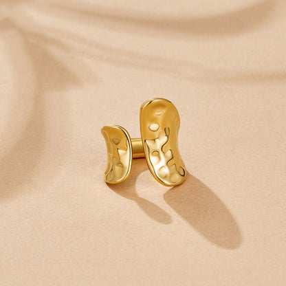 Yuna Geometric Gold-Tone Ring