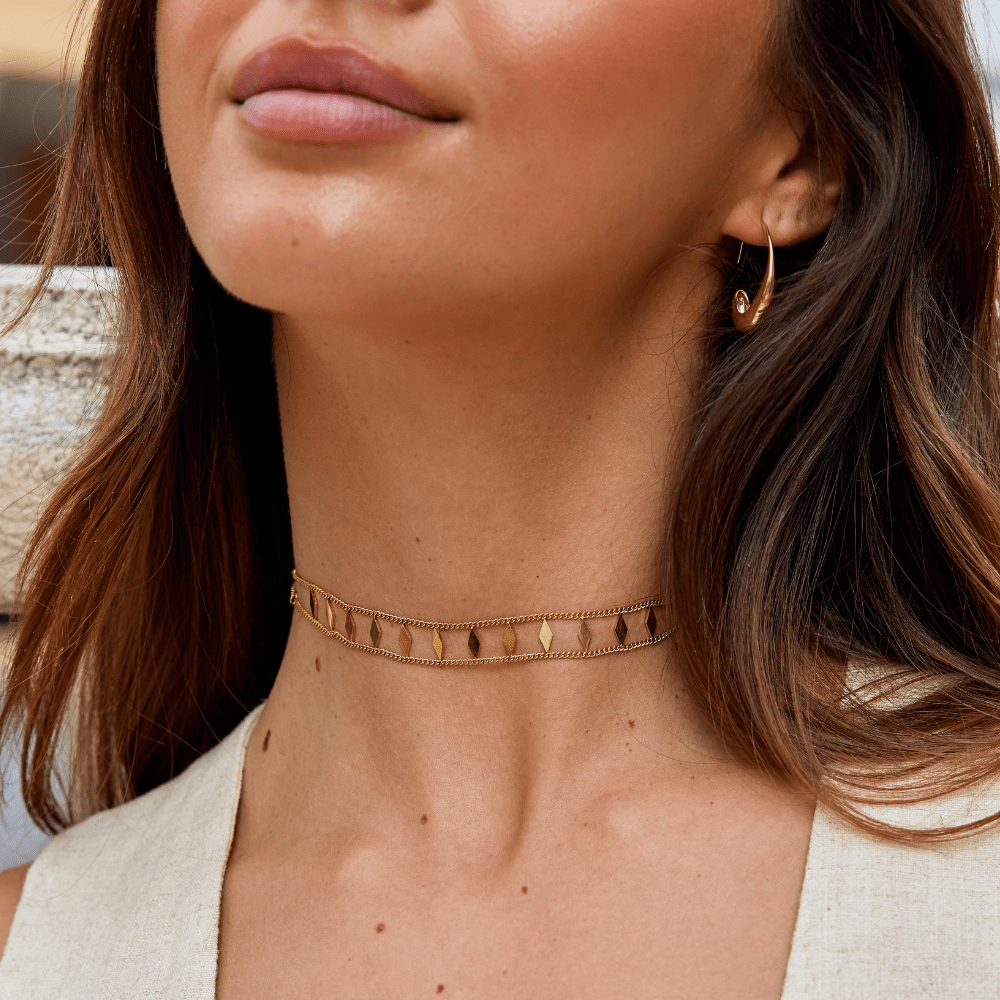 Zara Gold-Tone Choker
