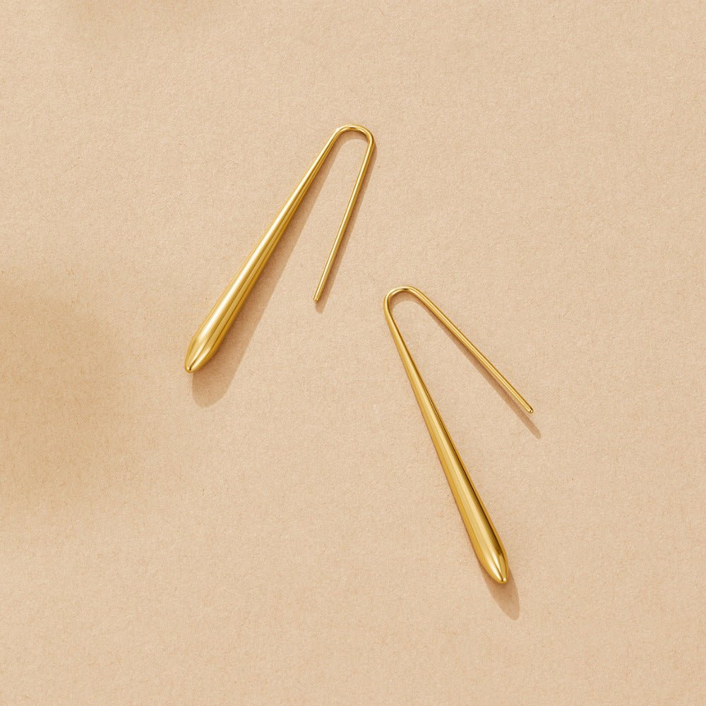 Zia Gold-Tone Drop Earrings